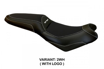 Tappezzeria Elba Total Black Seat Cover for Kawasaki Versys 650